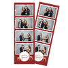 Christmas Red Woods Ticket Template