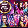 Colorful New Year's Eve Horizontal