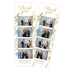 Gold Leafed Wedding Ticket
