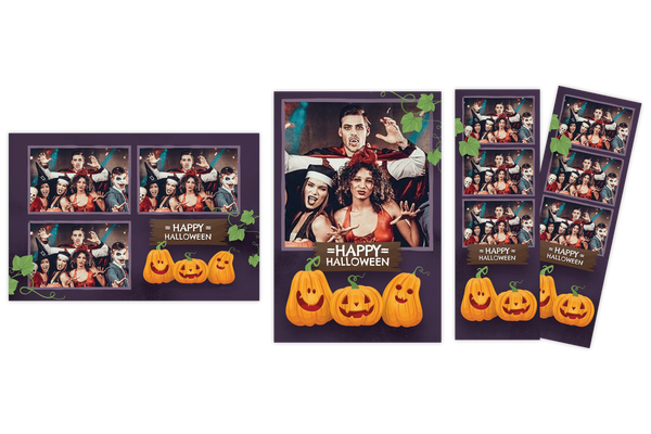 Happy Halloween Jack O Lanterns Pack