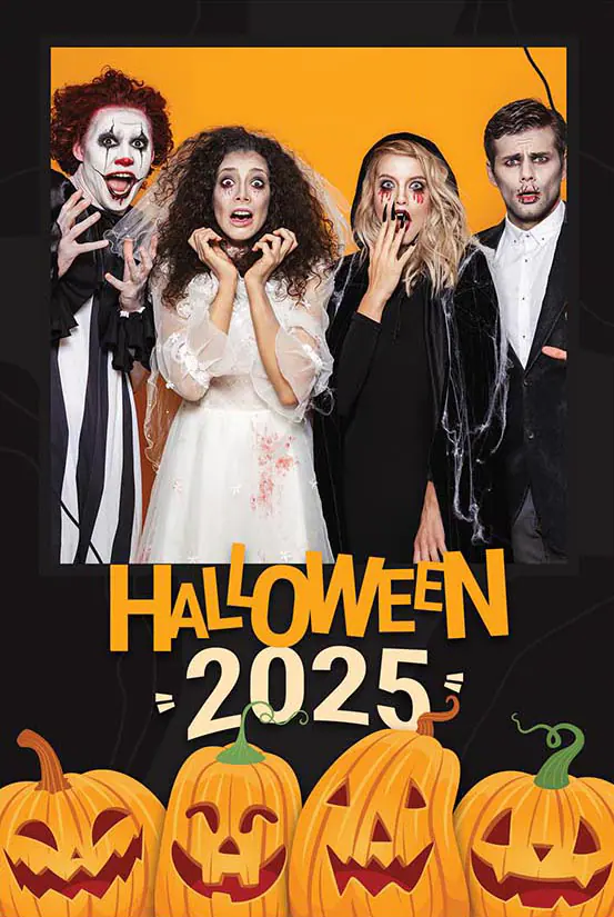 Haunted Halloween Vertical