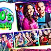 Psychedelic 70s Party Template Horizontal