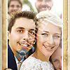 Wedding Gold Roses Single Pose Vertical