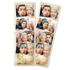 Wedding Gold Roses Ticket Template